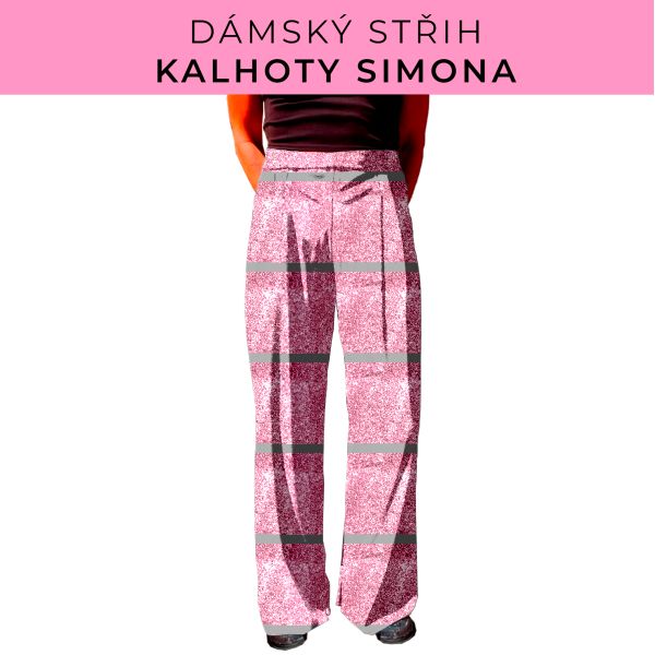 Dámský střih - kalhoty Simona