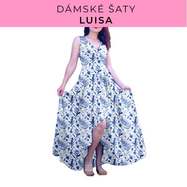 DÁMSKÝ střih - šaty Luisa