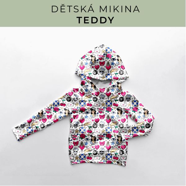 DĚTSKÝ střih - Mikina Teddy