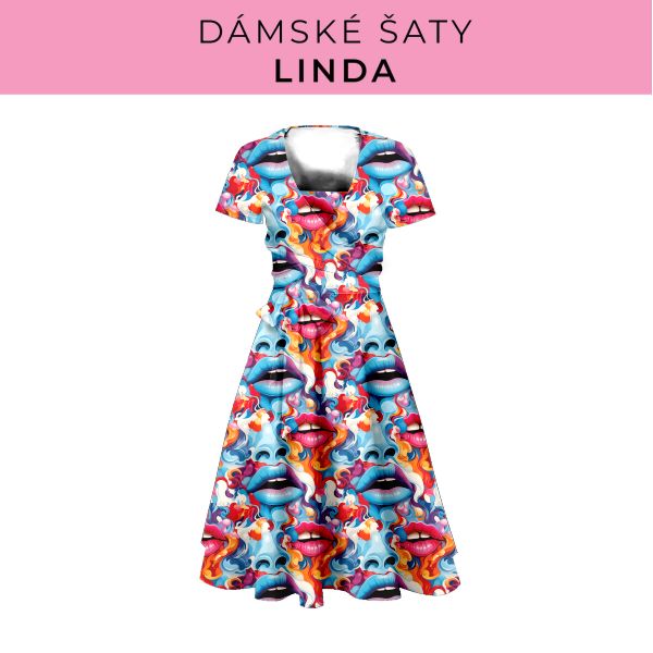 DÁMSKÝ střih - šaty Linda