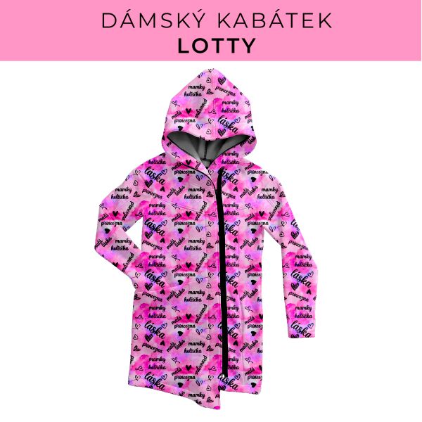 DÁMSKÝ střih - Kabátek Lotty
