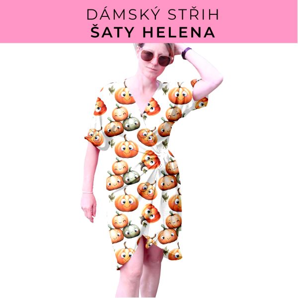 Dámský střih na šaty  Helena