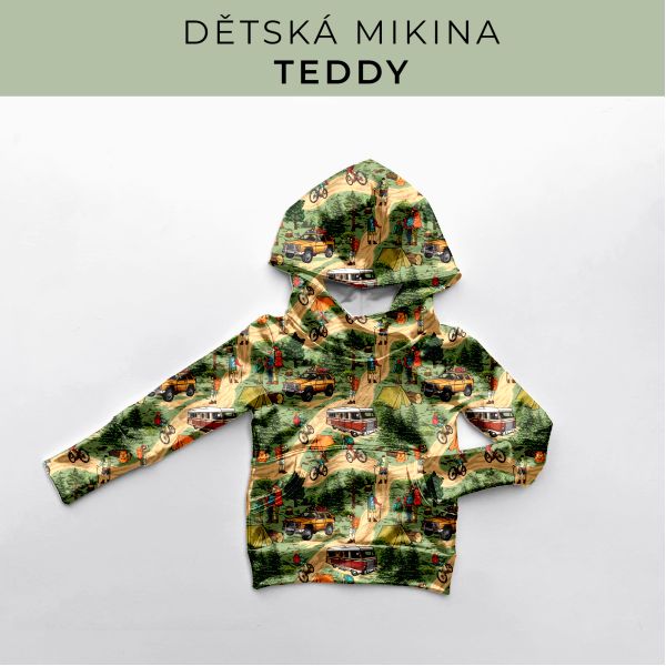DĚTSKÝ střih - Mikina Teddy