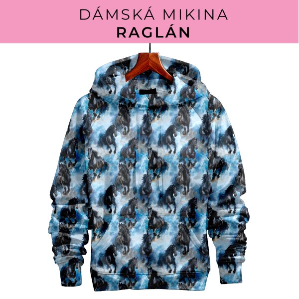 DÁMSKÝ střih - mikina raglán