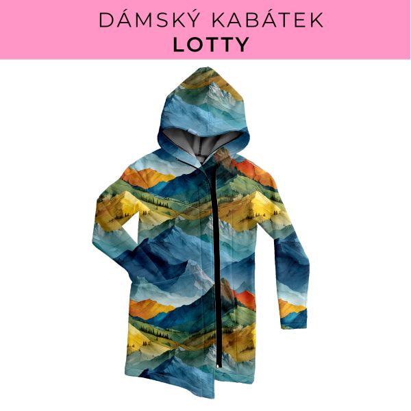 DÁMSKÝ střih - Kabátek Lotty