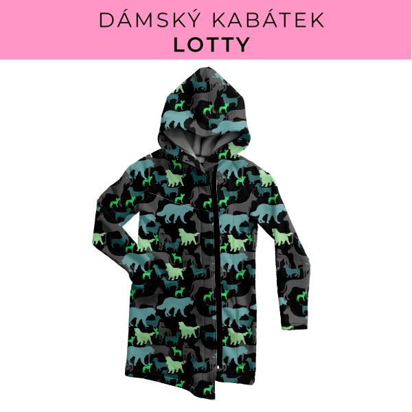 DÁMSKÝ střih - Kabátek Lotty