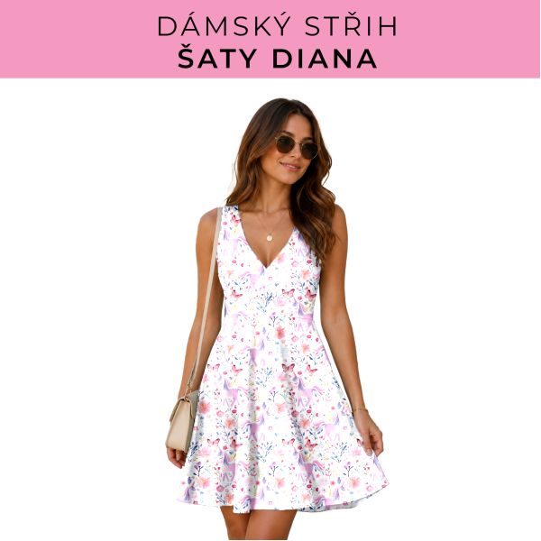 Dámský střih - šaty Diana