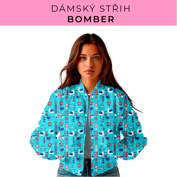 DÁMSKÝ střih - Bomber