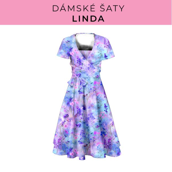 DÁMSKÝ střih - šaty Linda