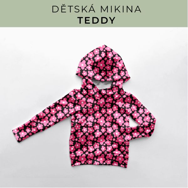 DĚTSKÝ střih - Mikina Teddy