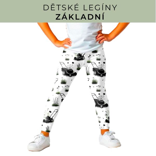DĚTSKÝ střih - legíny základní