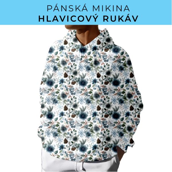 PÁNSKÝ střih - mikina s kapucí