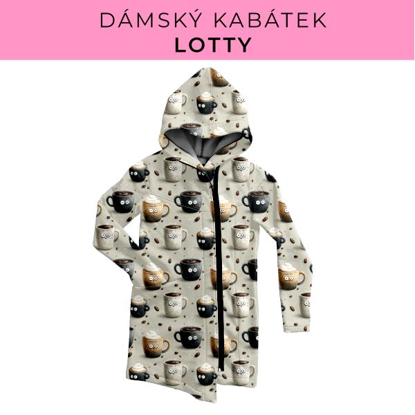 DÁMSKÝ střih - Kabátek Lotty
