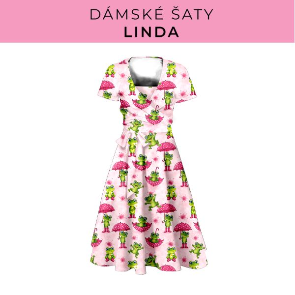 DÁMSKÝ střih - šaty Linda