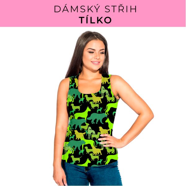 DÁMSKÝ střih - Tílko a kalhoty 