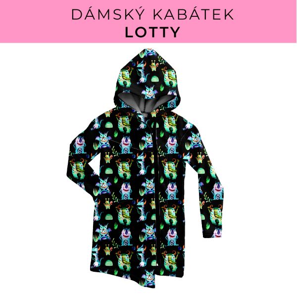 DÁMSKÝ střih - Kabátek Lotty