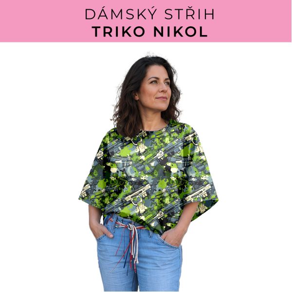 Dámský střih -  triko Nikol