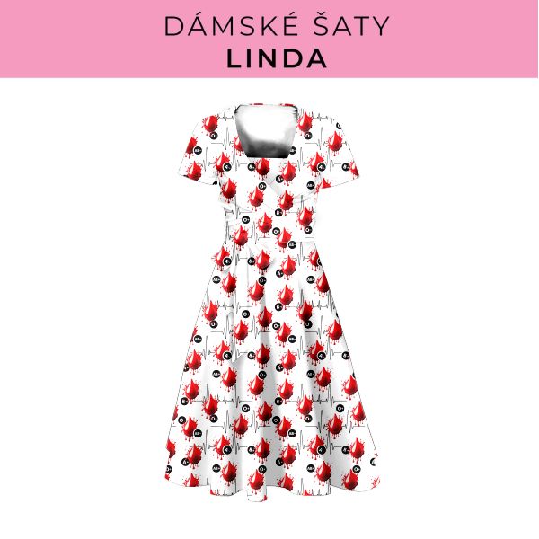DÁMSKÝ střih - šaty Linda