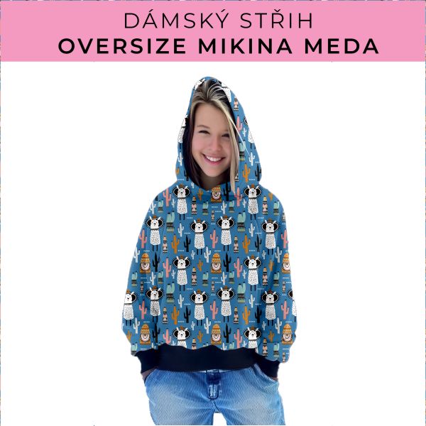 Dámský střih - mikina Meda