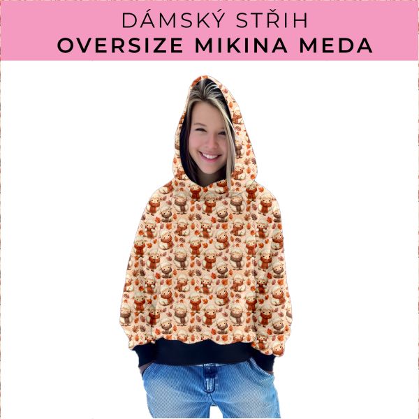 Dámský střih - mikina Meda