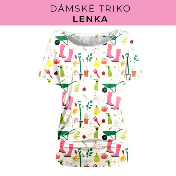 DÁMSKÝ střih - Triko Lenka