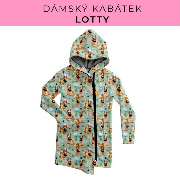 DÁMSKÝ střih - Kabátek Lotty