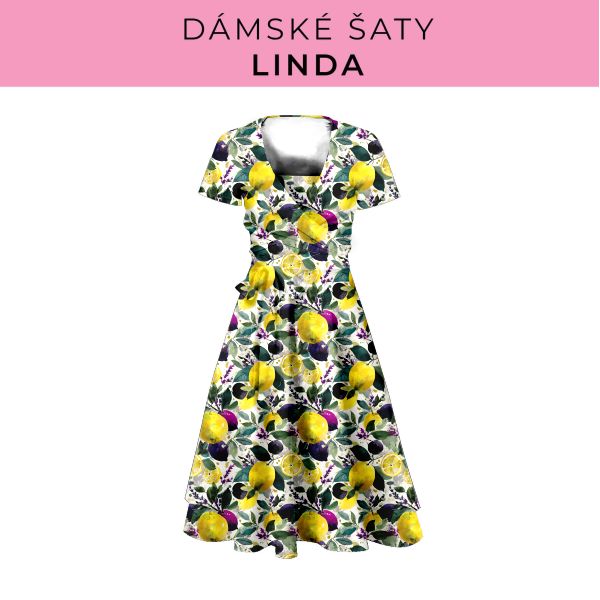 DÁMSKÝ střih - šaty Linda