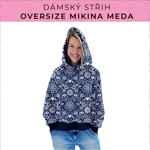 Dámský střih - mikina Meda
