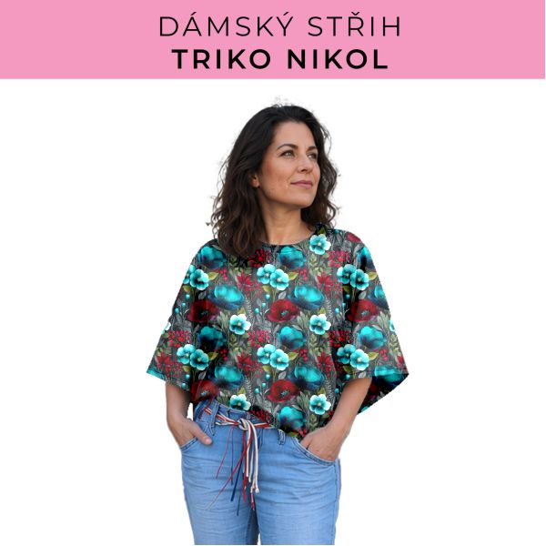 Dámský střih -  triko Nikol