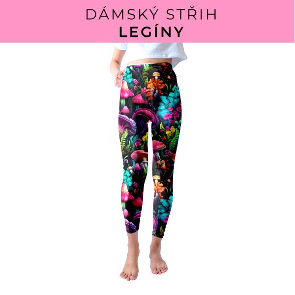 DÁMSKÝ střih - legíny SPORT - SLIM FIT