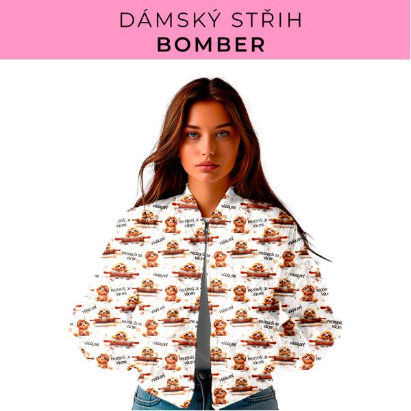 DÁMSKÝ střih - Bomber