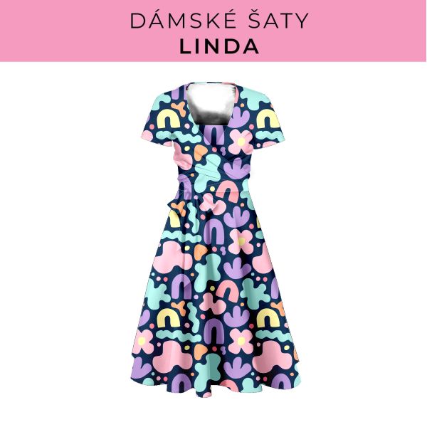 DÁMSKÝ střih - šaty Linda