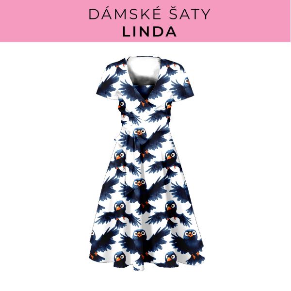 DÁMSKÝ střih - šaty Linda