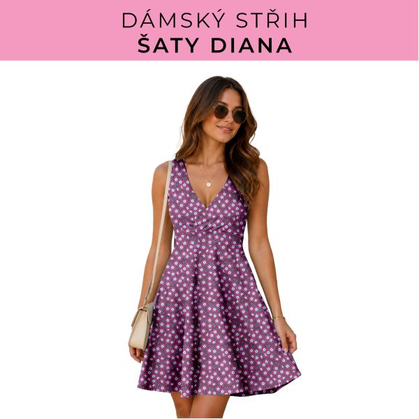 Dámský střih - šaty Diana