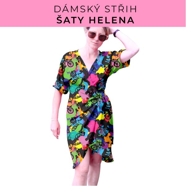 Dámský střih na šaty  Helena