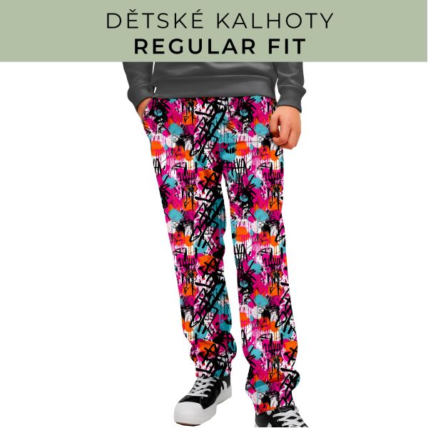 DĚTSKÝ STŘIH - Kalhoty Regular fit