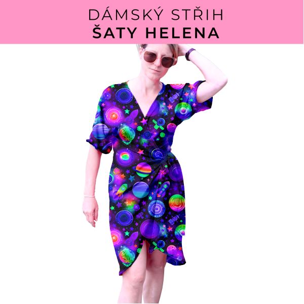 Dámský střih na šaty  Helena