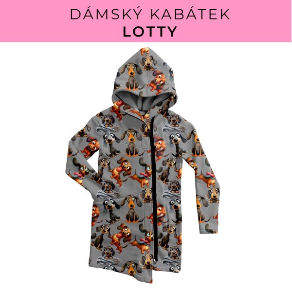 DÁMSKÝ střih - Kabátek Lotty