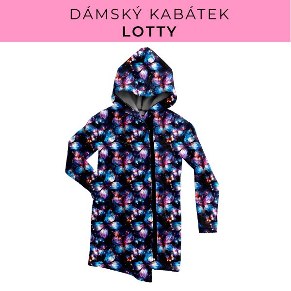 DÁMSKÝ střih - Kabátek Lotty