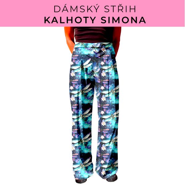 Dámský střih - kalhoty Simona