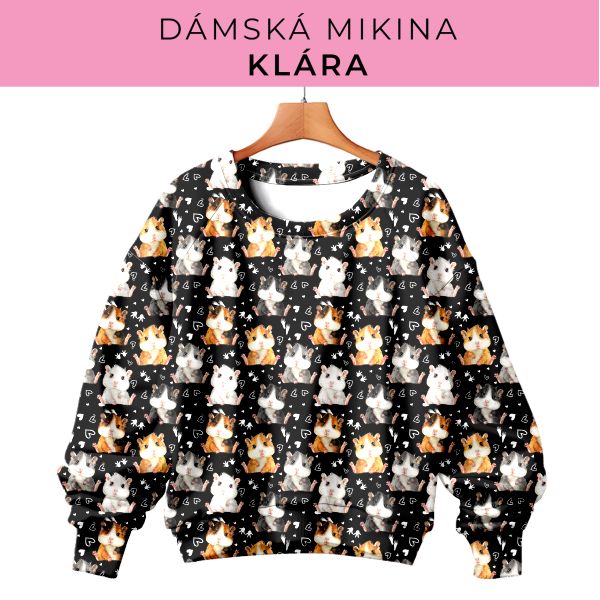 DÁMSKÝ střih - mikina Klára