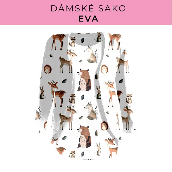 DÁMSKÝ střih - sako Eva