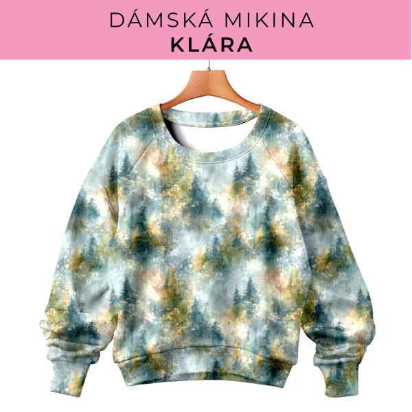 DÁMSKÝ střih - mikina Klára