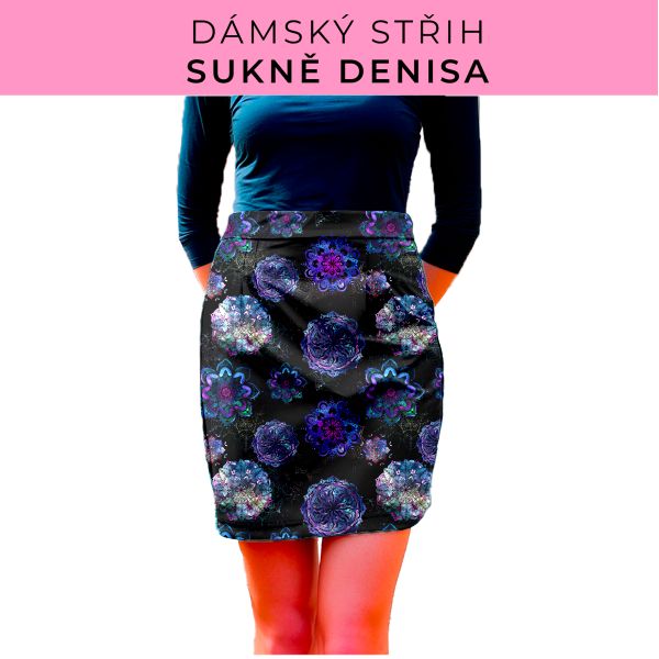 Dámský střih - Dámská sukně Denisa