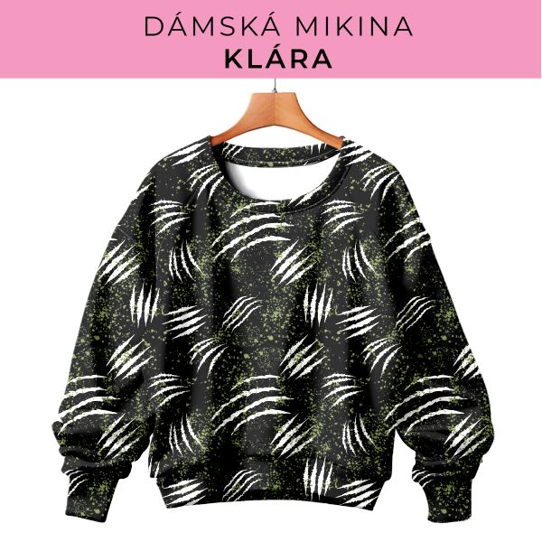 DÁMSKÝ střih - mikina Klára