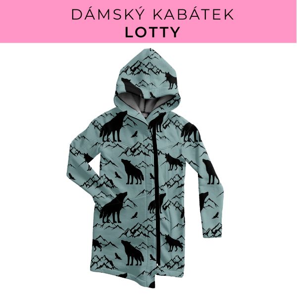 DÁMSKÝ střih - Kabátek Lotty