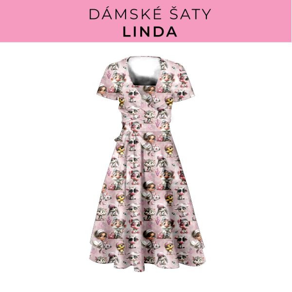 DÁMSKÝ střih - šaty Linda