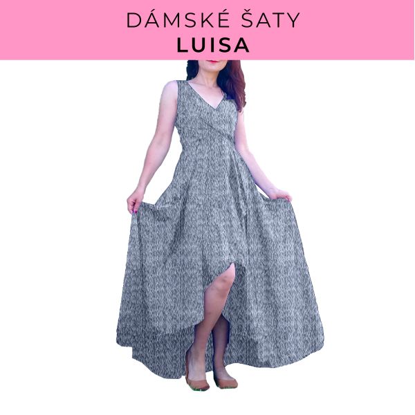 DÁMSKÝ střih - šaty Luisa