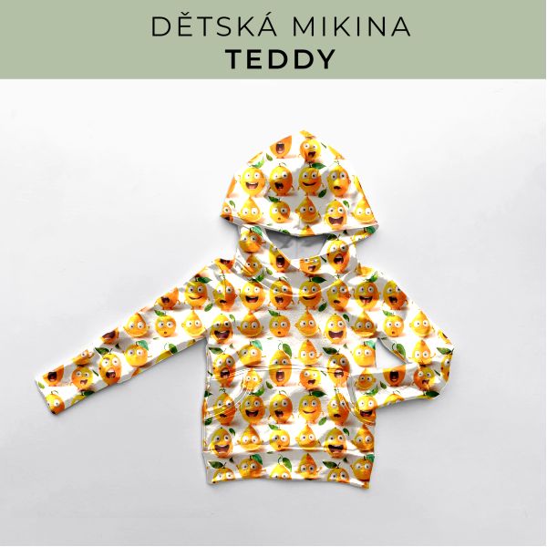 DĚTSKÝ střih - Mikina Teddy