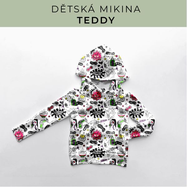 DĚTSKÝ střih - Mikina Teddy